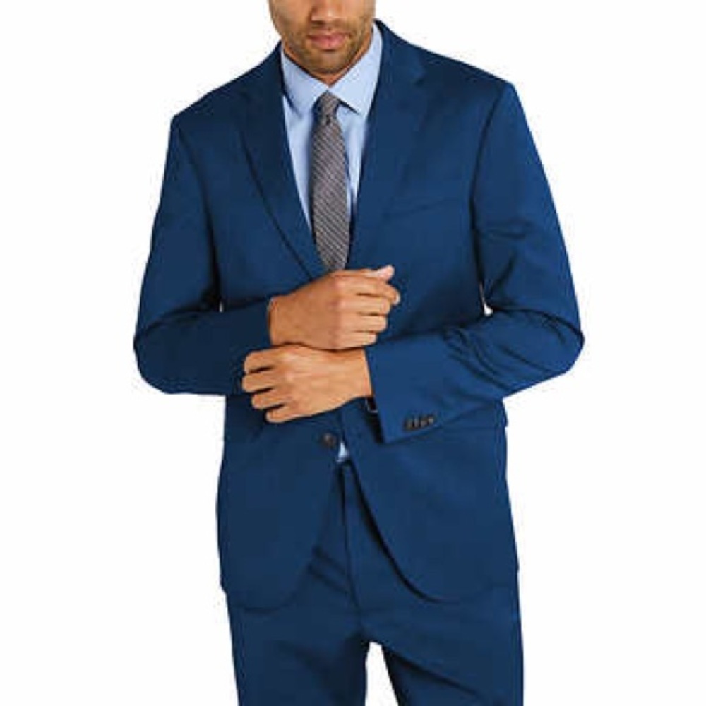 Kenneth Cole Reaction Men's Blue Suit Jacket